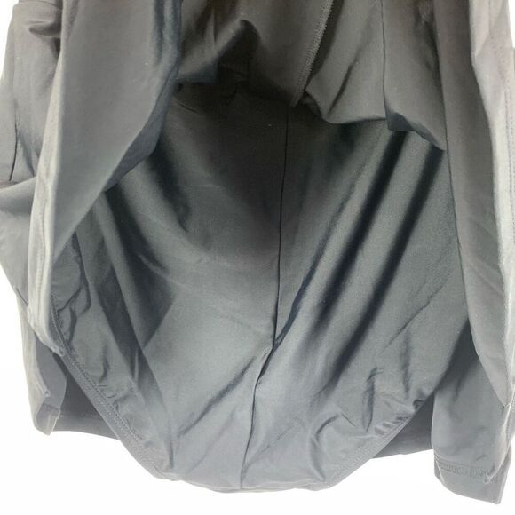 Ocean Dreams Signature Women's Elastic Waist Mini Swimsuit Skirt Black Size 22 - Picture 6 of 7